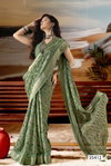 Jiya Vol 34 By Vallabhi Moss Georgette Floral Print Wholesale Daily Wear Saree In India